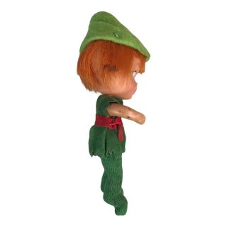 Vtg 60s Storybook Kiddles PETER PANIDDLE Little Kiddle Doll Mattel Peter Pan 3