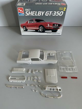 Amt 1/25 1967 Ford Shelby Gt - 350 Body And Parts/slot Car/junkyard/diorama