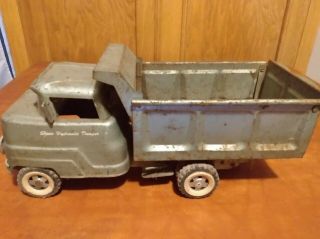 Vintage Structo Hydraulic Dumper Metal Toy Dump Truck (1950s - All Parts)