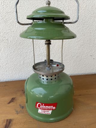 Vintage Coleman Lp / Gas Propane Lantern - Model 5122