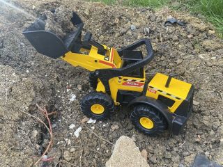 Tonka " Mighty Loader " Metal Construction Digger Truck Vintage Toy