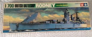 Tamiya 1/700 Scale Wwii British Royal Navy Battleship Hms Rodney