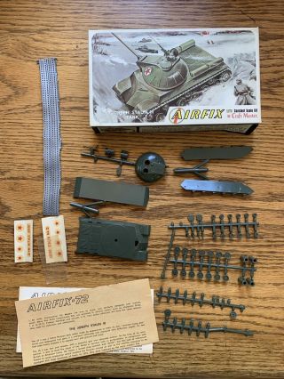Vintage Joseph Stalin 3 Tank Plastic Model Kit 1:72 Scale Open Box