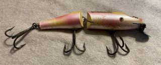 Vintage Creek Chub Jointed PIkie Minnow Antique Fishing Lure Special order￼ 3
