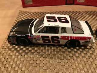 Ernie Irvan 56 Dale Earnhardt Chevy 1:24 Scale Banks Both Cars 1