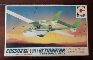 Vintage Grip 1:72 Cessna 337 Skymaster Plane Model Kit