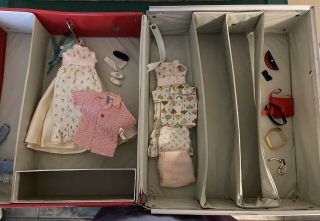 Vintage Tammy And Family Doll Clothes Plus Trunk