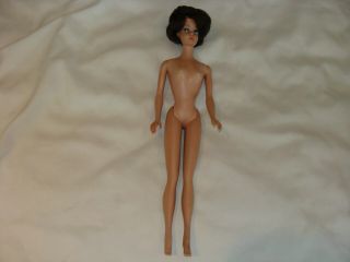 Vintage 1962 Midge Barbie Doll Brunette Bubblecut Japan
