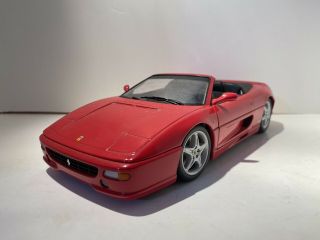 Autoart/ut 1:18 1994 Ferrari Spider 355 In Stunning Berlinetta Red Very Rare