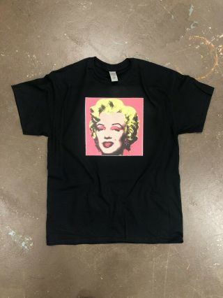 Vintage Andy Warhol " Marilyn Monroe " Tee - Men 