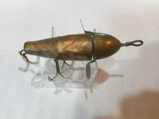 Mills/snyder Success Spinner Antique Brass Lure C.  1903 Rotary Head