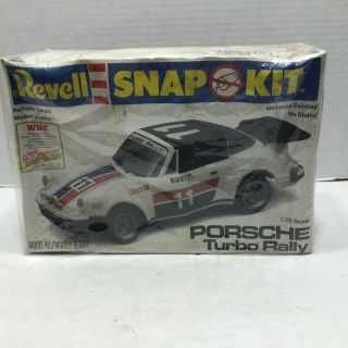 Revell Snap Together Porsche Turbo Rally Model Kit 1:25 Scale