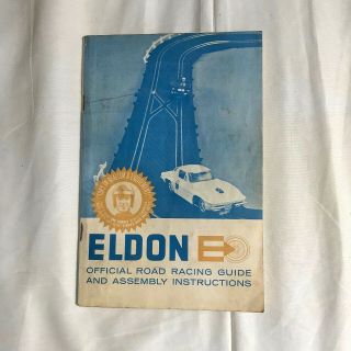Eldon Slot Car Official Road Racing Guide - 9 Canadian - Bilingual Eng/fr