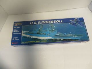 Zhengdefu U.  S.  S Ingersoll Dd - 990 Missile Destroyer Kit Df047 Parts Only
