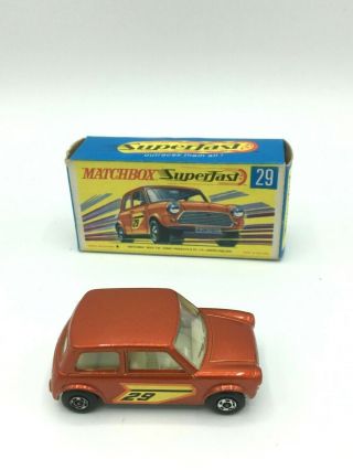 Matchbox Superfast 29b Racing Mini By Bowaters