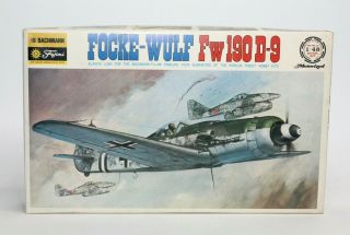 Fujimi Focke - Wulf Fw190d - 9 1:48 Scale Motorized Plastic Model Kit 0764:300