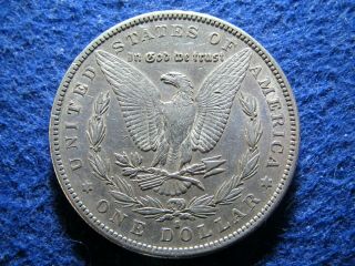 1890 S Morgan Silver Dollar - Bright,  Lustrous Extra Fine Read