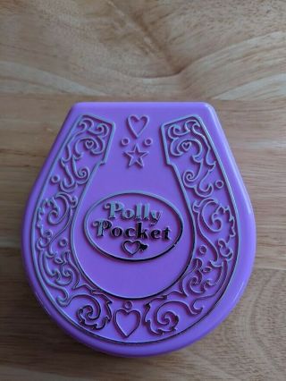 Bluebird Polly Pocket Vintage 1994 Pony Ridin’ Show With Accessories