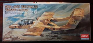 Academy 1/72 Ov - 10d Bronco " Desert Storm " Model Plane Kit