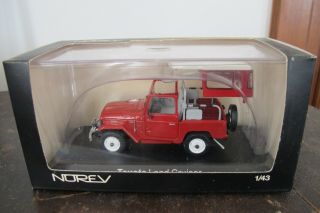 Rare Norev 1:43 1974 Toyota Land Cruiser Bj40 Die Cast Mib