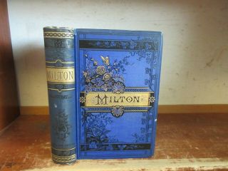 Old The Poetical Of John Milton Book 1890 