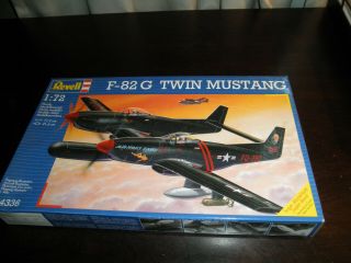 1/72 F - 82g Twin Mustang Usaf Night Fighter Midnight Sinner By Revell
