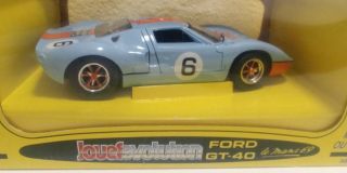 1:18 Jouef Evolution 1969 Ford Gt - 40 Le Mans 6 Ickx Oliver Diecast Mib Shelf V4