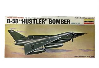 Lindberg B - 58 Hustler Bomber 1981 Sonic Bomber 1/128 Parts Only Open Kit