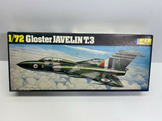 Heller 1:72 Scale Gloster Javelin T.  3 Boxed Model Kit