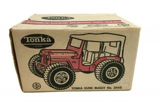 Vintage Tonka Dune Buggy Jeep No.  2445 Box Only Truck Car Baja 70s Made In Usa