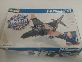 Revell 1/48 F - 4 Phantom Ii Yeager Superfighters 4563,  Open Box But Unbuilt