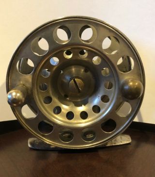 Vintage Fly Fishing Reel.  Rochester Reel Company.  Number 2 Ideal.  Great Click.