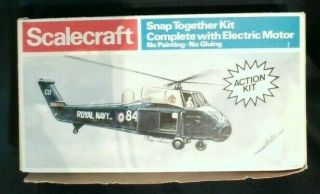 Scalecraft Westland Wessex Helicopter Motorized Kit