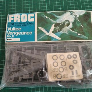 Vultee Vengeance Mk.  Ii Frog F421 Plastic Kit