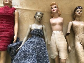 4 - Vintage ' 40s Simplicity Fashiondol Sewing Mannequin Doll Miniature Latexture 3