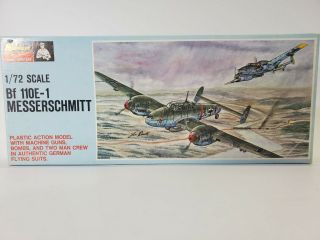 Sdg Monogram Pa162 - 100 Bf 110e - 1 Messerschmitt Jet 1/72 Scale Plastic Model Kit