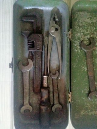 Antique " Ford Tractor Tool Kit Tools 2n 8n 9n