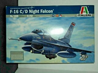 Lockheed Martin Italeri 1/72 F - 16 C/d Night Falcon 188