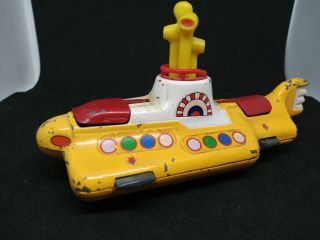The Beatles Corgi Yellow Submarine 1969 With Figures 803 Made In Gb