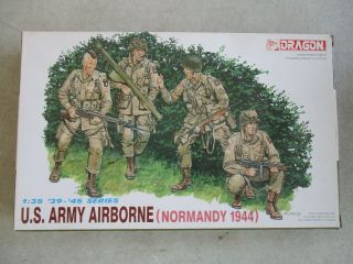 1993 Dragon Models 1:35 Scale U.  S.  Army Airborne Normandy Model Kit 6010