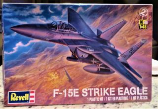1/48 Revell Usaf F - 15e Strike Eagle F - 15 Plastic Model Kit Monogram Airfix Frog