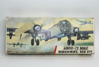 Airfix Heinkel He 177 1/72 Scale Plastic Model Kit 589 Read Notes As - Is