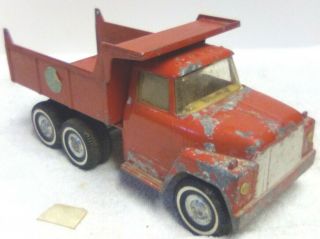 Vintage 1960s Tru Scale Ertl International Loadstar Dump Truck Farm Toy