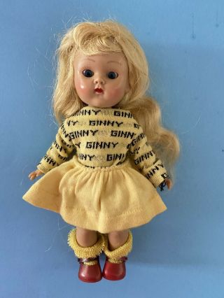 Vintage Vogue 8 " Ginny Walker With Outfit And Long Blonde Hair