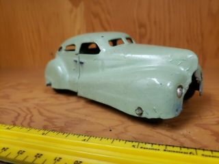 Vintage Marx Wyandotte Pressed Steel Toy Sedan Car Race Car Old Toy Car