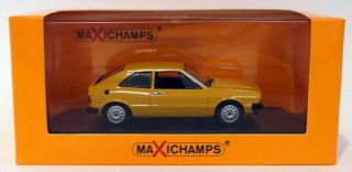 Maxichamps 1/43 Scale Diecast 940 050424 - 1974 Volkswagen Scirocco - Yellow