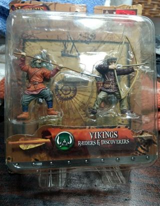 1/32 Scale Forces Of Valor Painted Vikings Set In