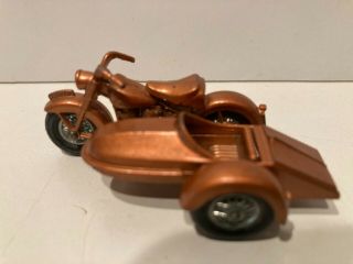Matchbox Lesney Harley Davidson Motorcycle With Sidecar No.  66 Made In England