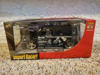 Jada Toys Import Racer Diecast Tuners 1:24 Black Scion Xb