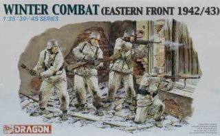 Dragon Dml 1:35 Winter Combat Eastern Front 1942/43 Plastic Figure Kit 6154u